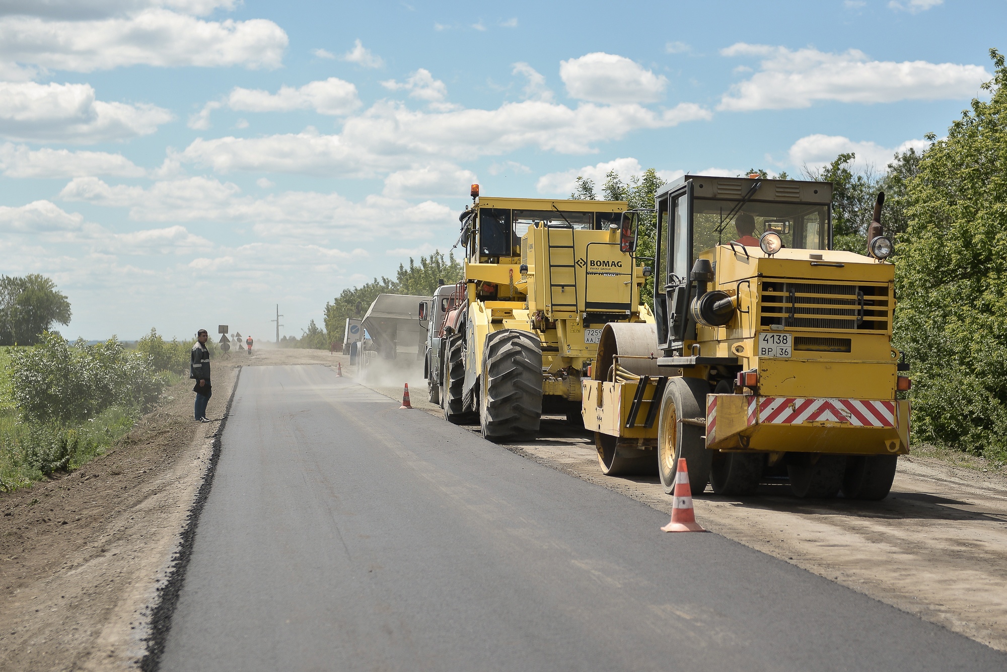  Более 70% воронежских магистралей приведены в нормативное состояние